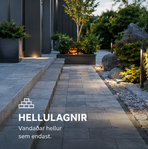 Hellulagnir – þjónusta Lóðarvinnu ehf.