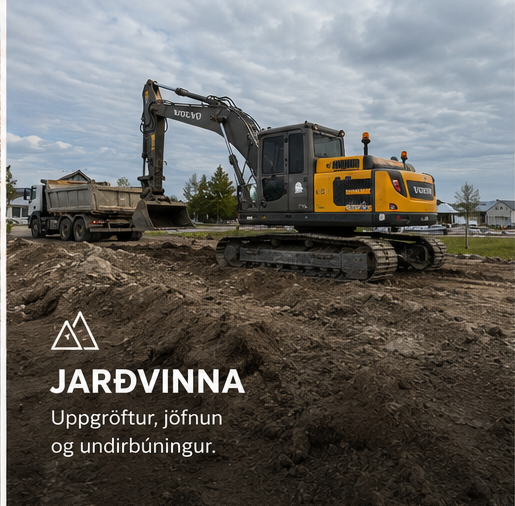 Jarðvinna – þjónusta Lóðarvinnu ehf.